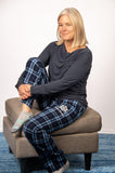 Snowbowl Logo Flannel Pajama Pants