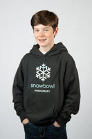Youth Snowbowl Hoodie in Dark Grey